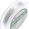 Miyuki® 0.7mm White Elastic Beading Cord, 5.5yd.